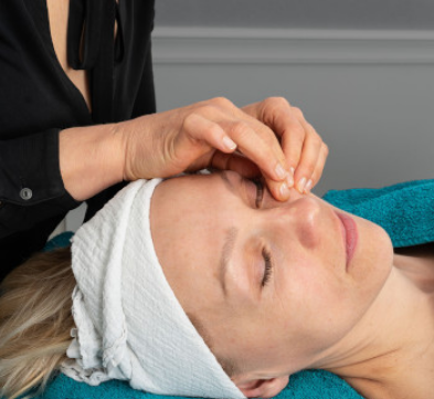 Massage stretching visage chez Espace Cosy