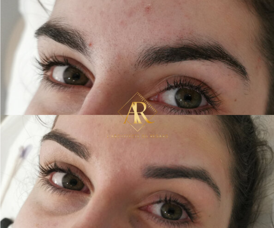 Microblading résultat élégant