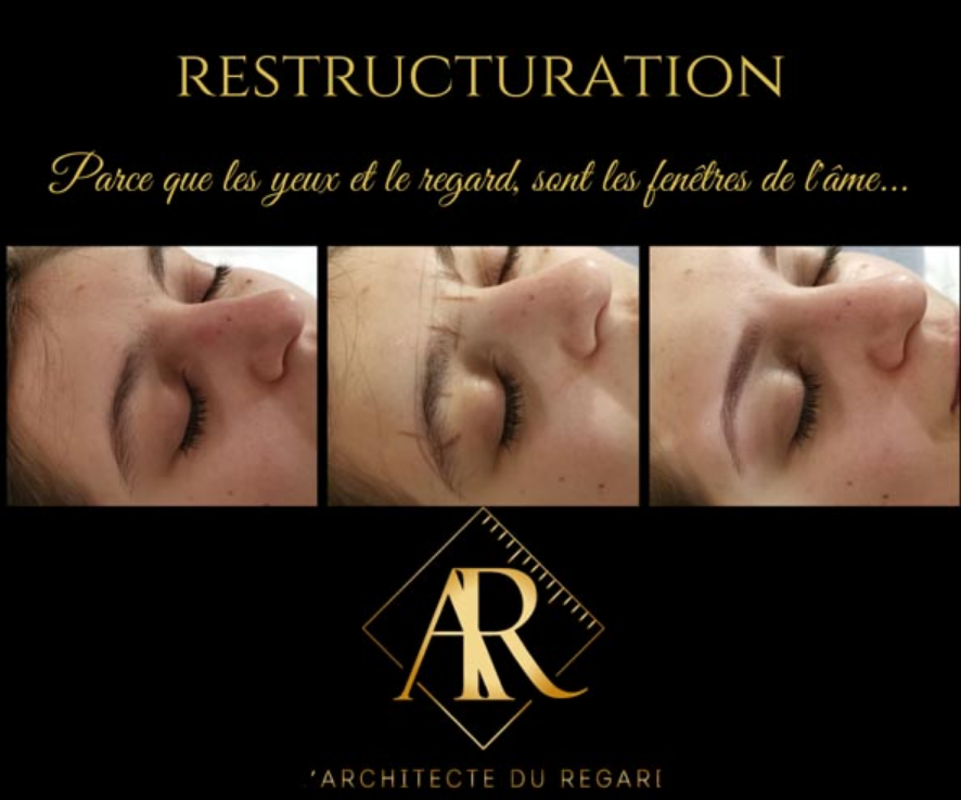 Résultat de microblading naturel sourcils