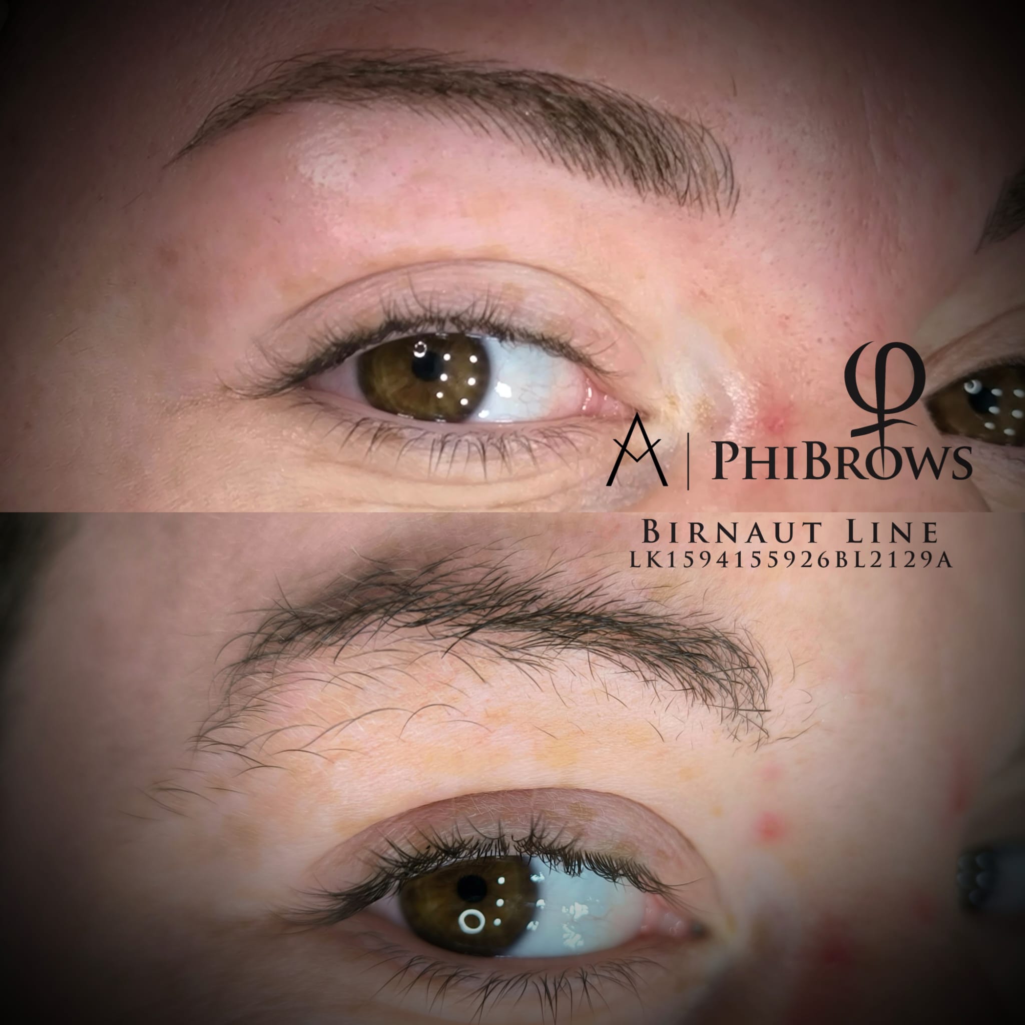 Résultat microblading élégant