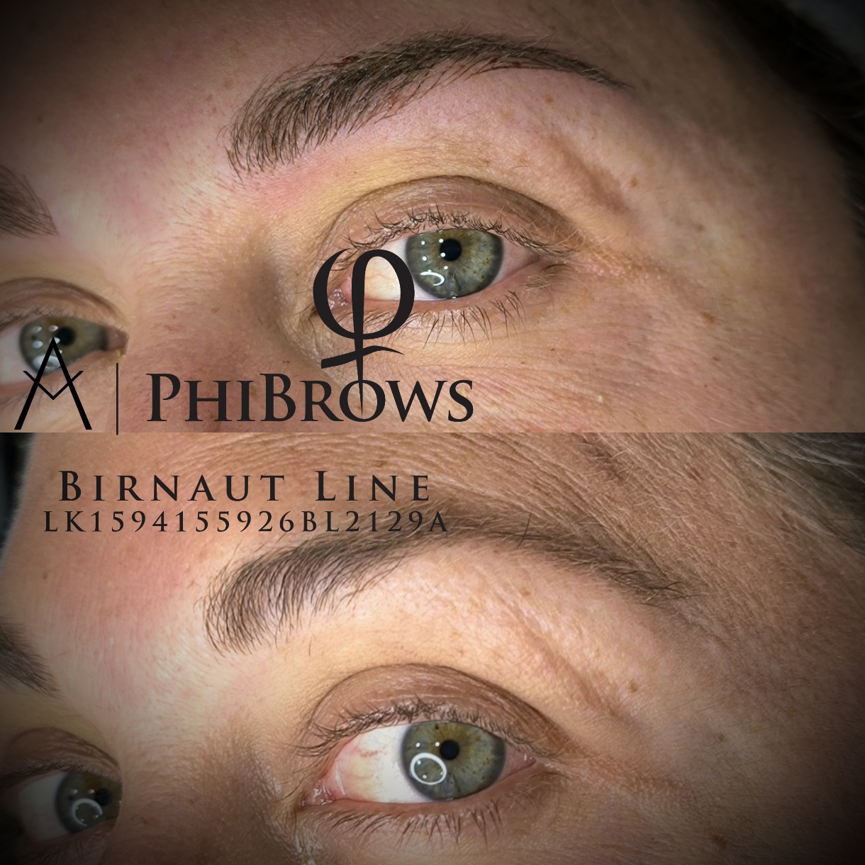 Résultat naturel microblading sourcils